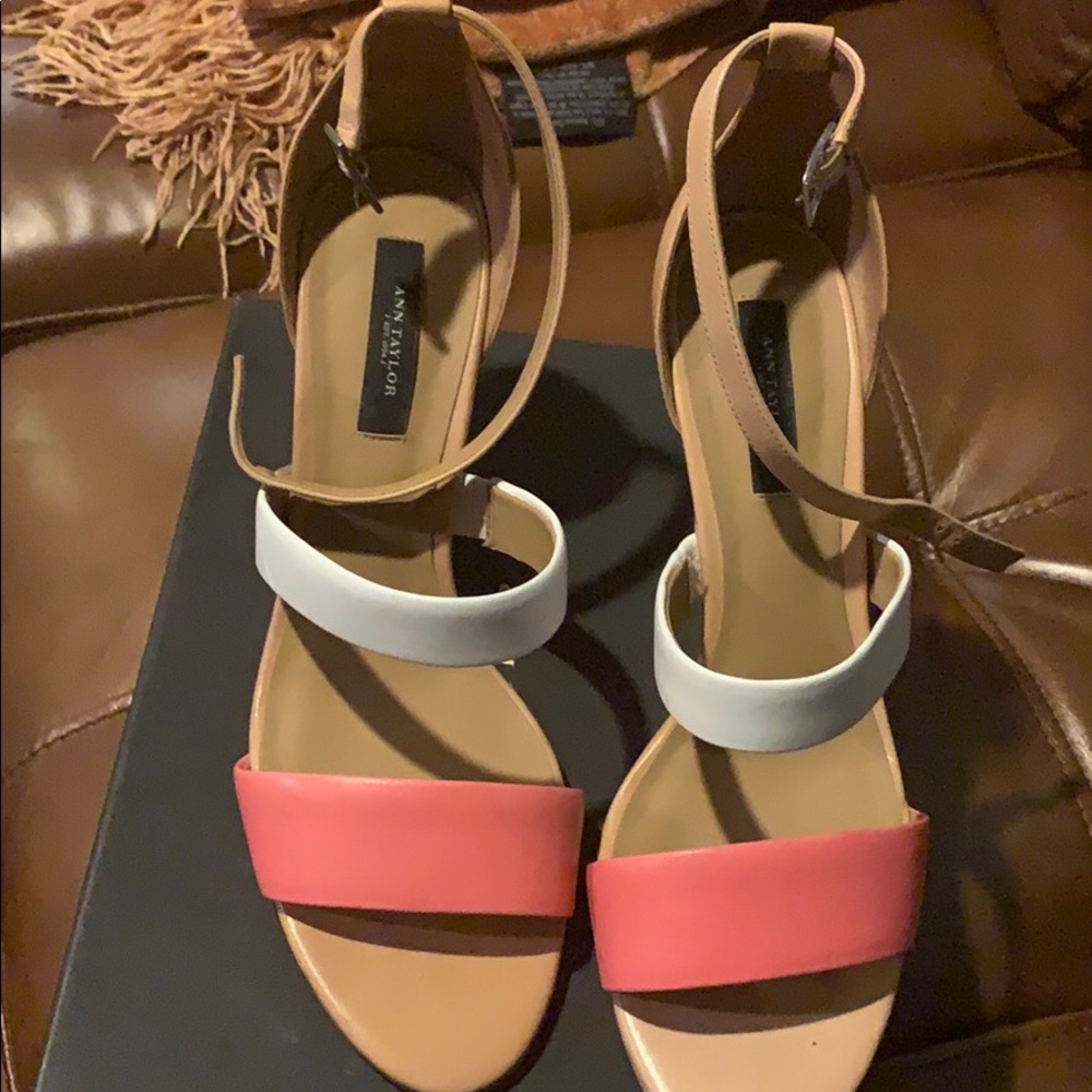 Ann Taylor Karmen Wedge Sandal